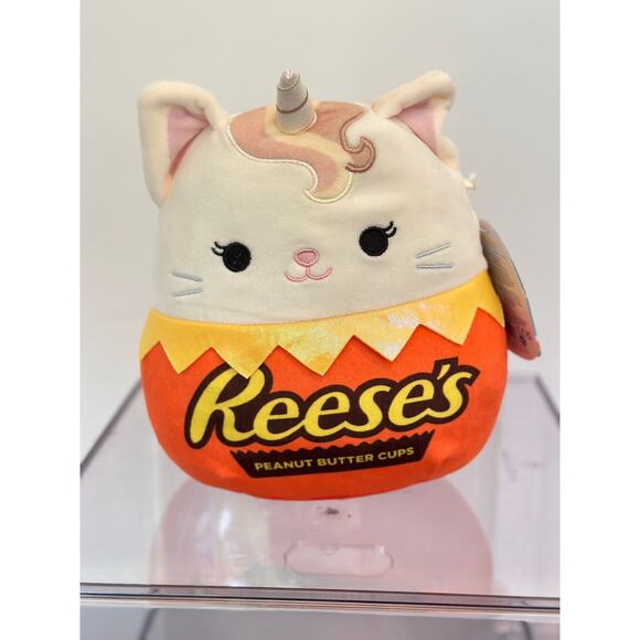 8” Squishmallow Hersheys Reese’s Caticorn the Tovinda NWT - Picture 2 of 3